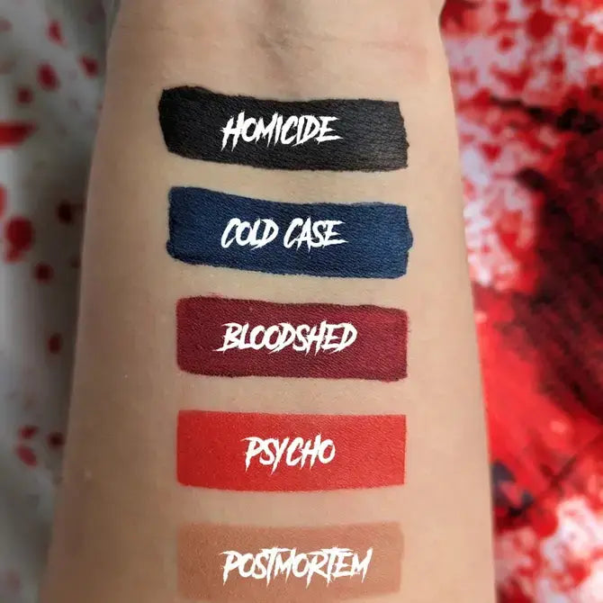 COLD CASE - Navy Blue Slasher Matte Liquid Lipstick