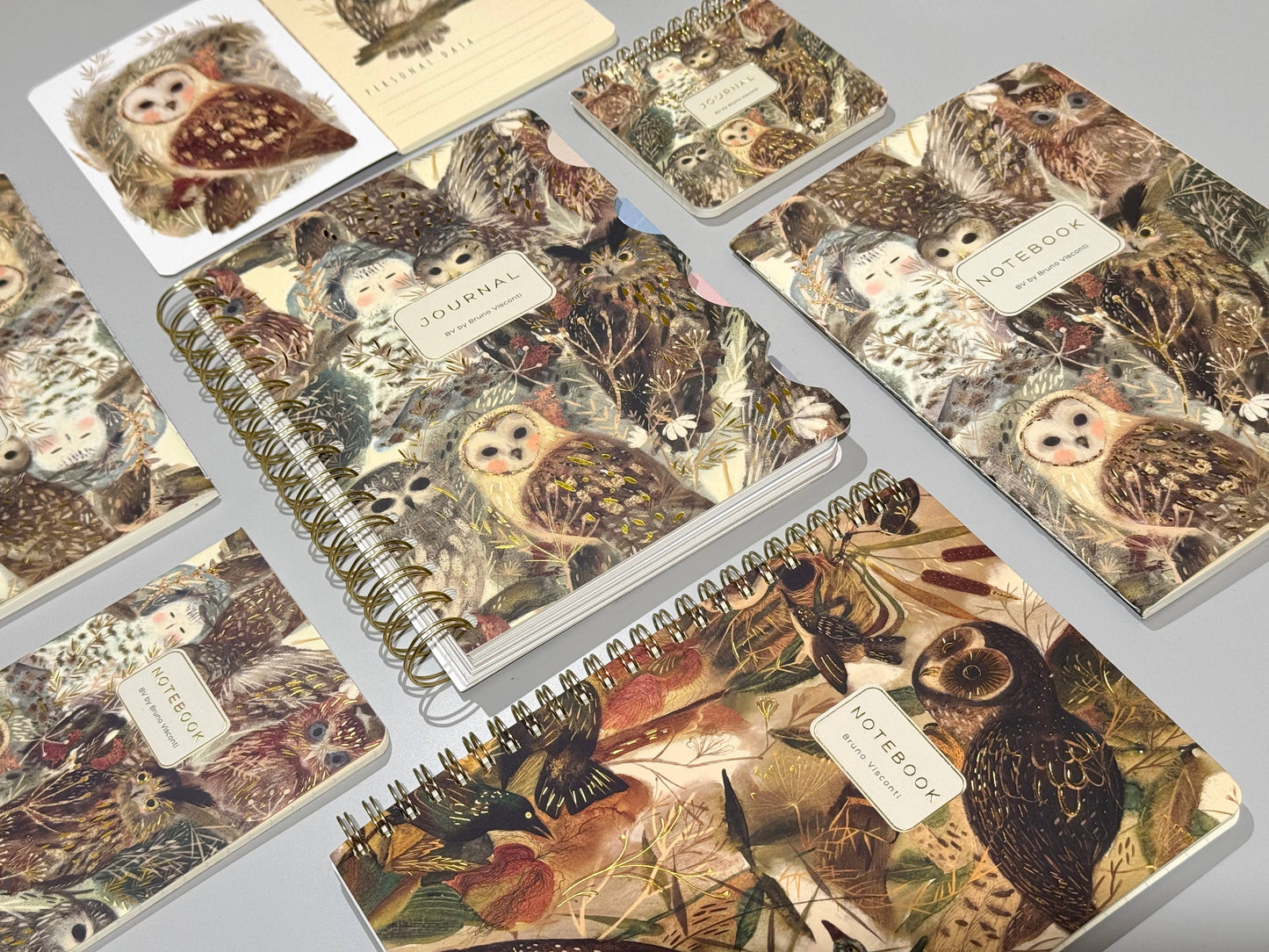 Small Owl Notebook - 32pgs