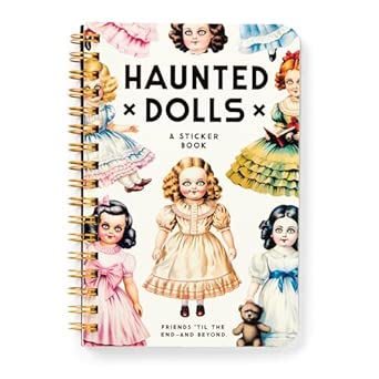 Haunted Dolls Sticker Book