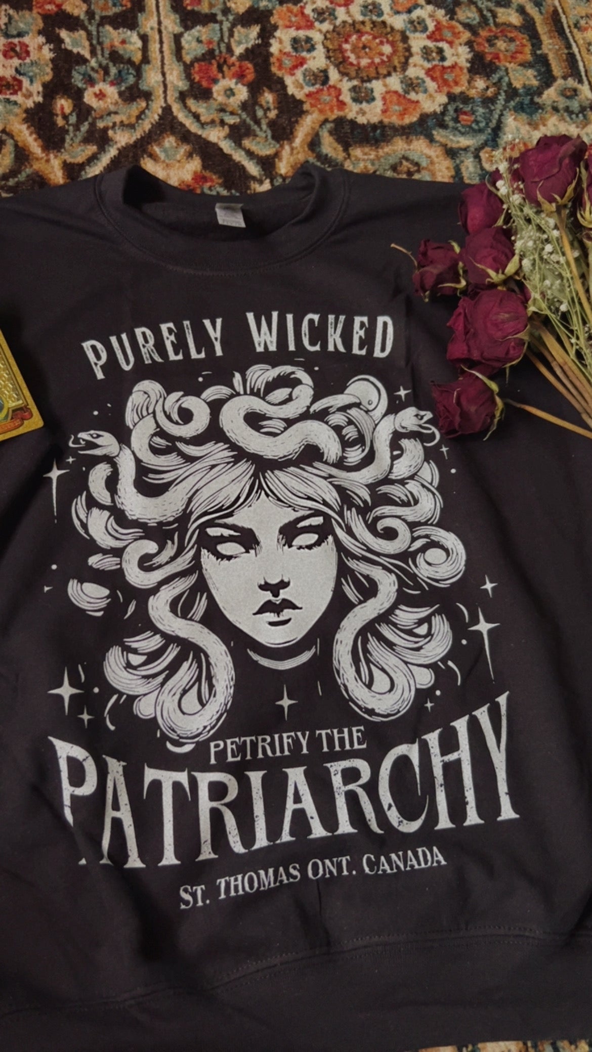 Petrify the Patriarchy Crewneck