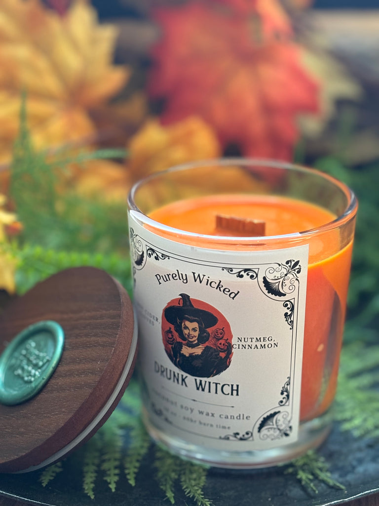 Drunk Witch Luxury Soy Candle - Fall Collection