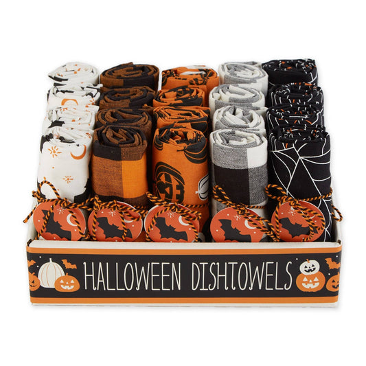 Frightful And Delightful Dishtowels (5 Designs)
