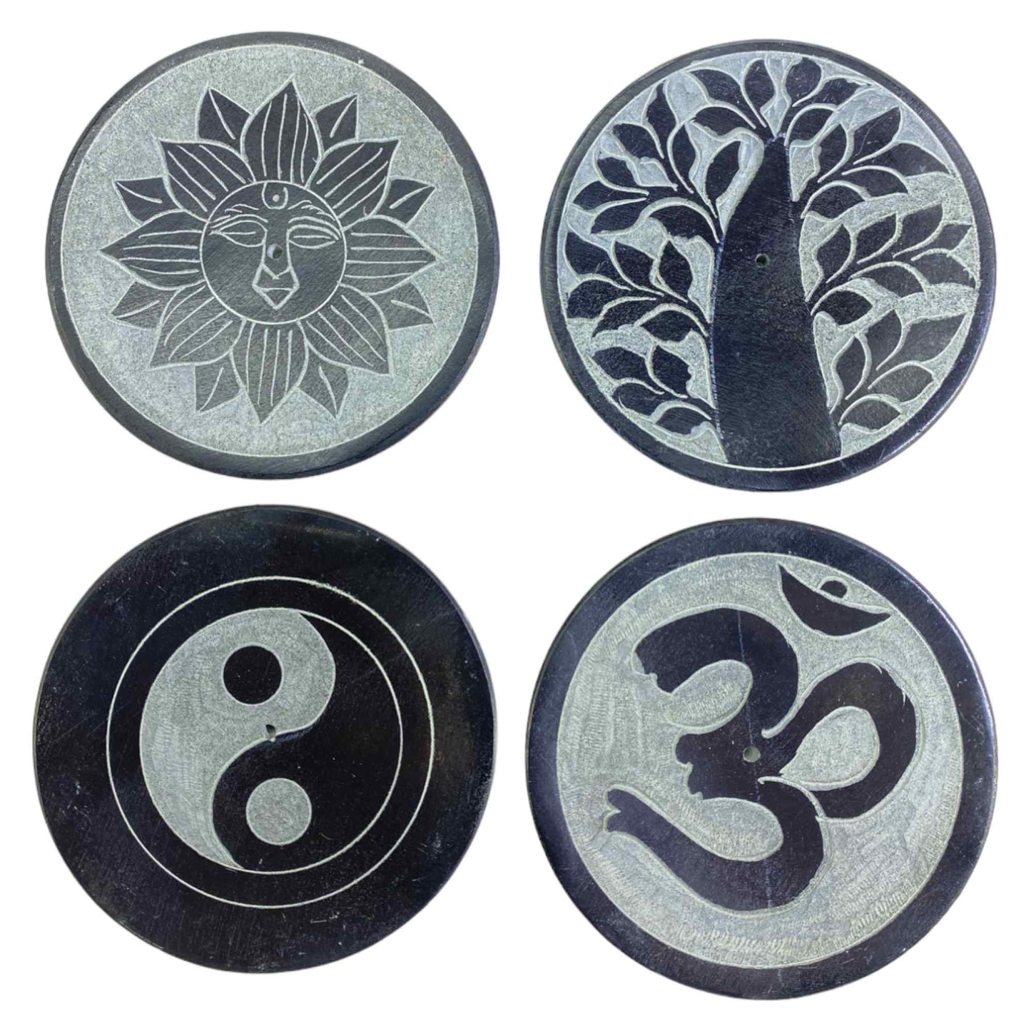 Round Incense Holder Ash Catcher
