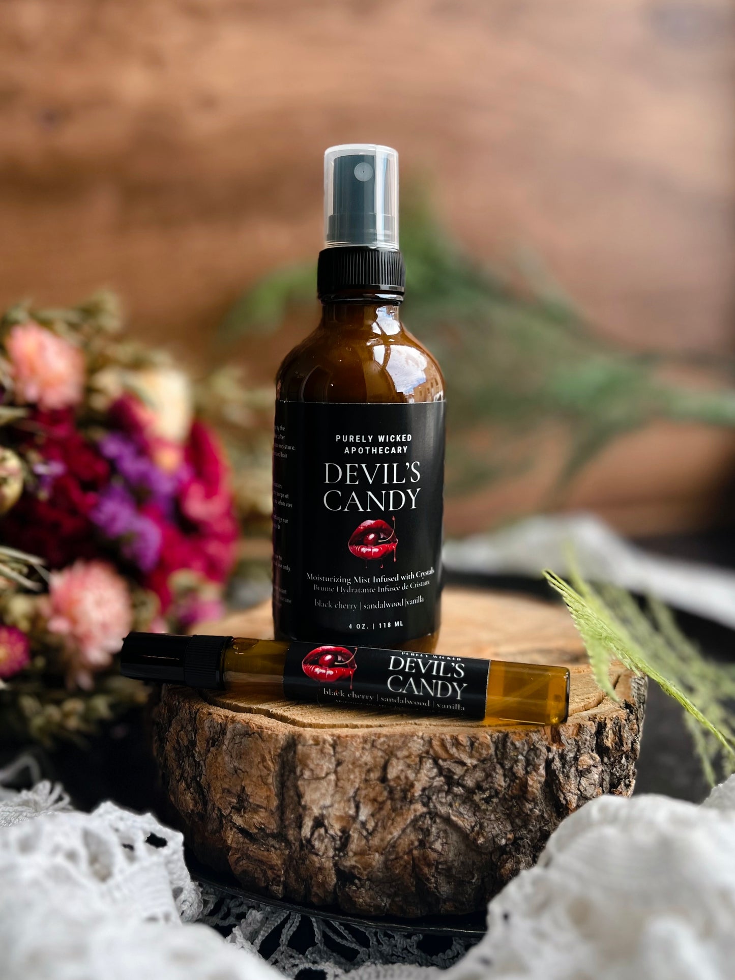 Devil's Candy - Crystal Infused Moisturizing Mist - Dark Romance Collection