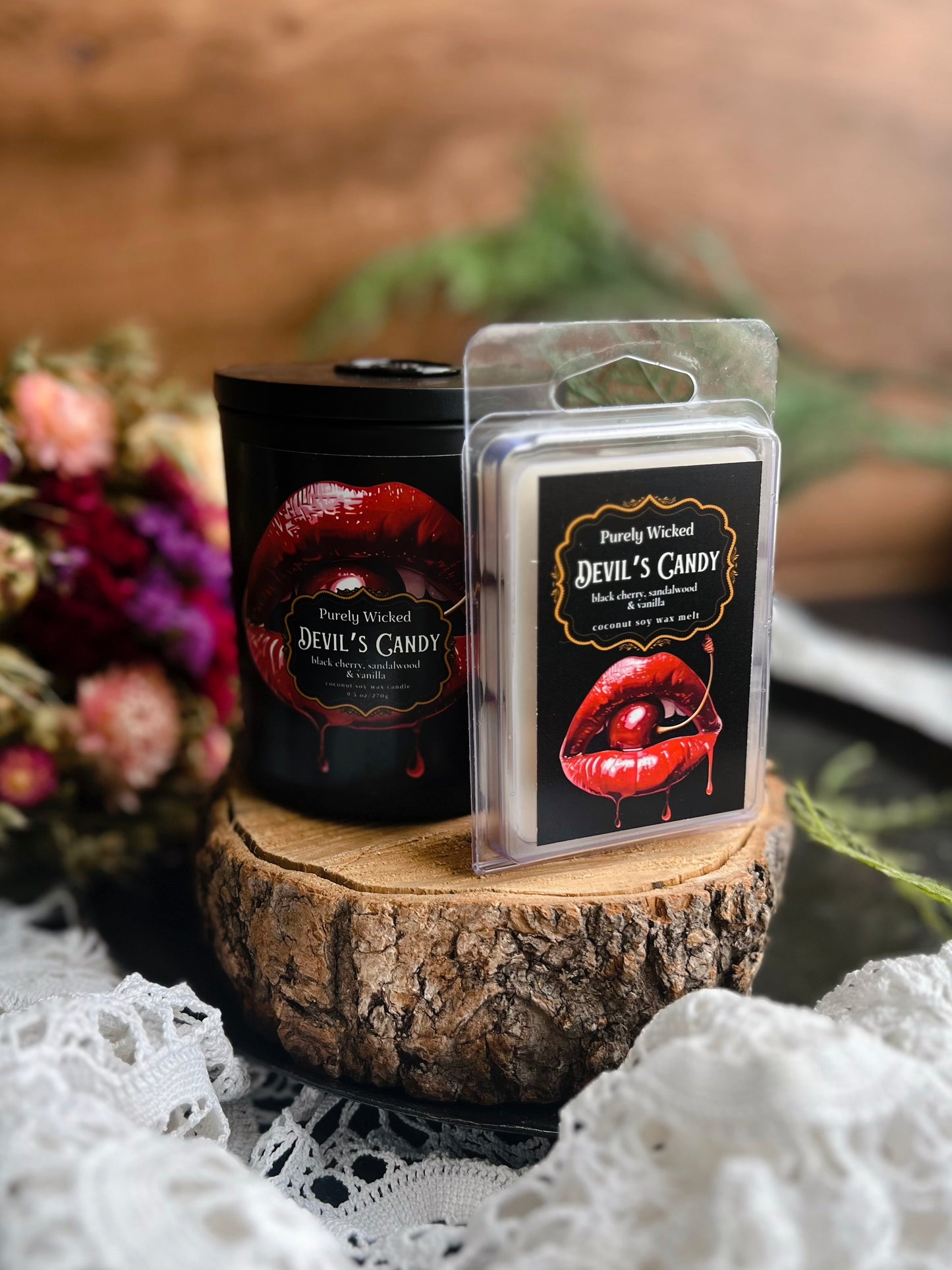 Devil's Candy - Luxury Candle & Wax Melts - Dark Romance Collection NEW!