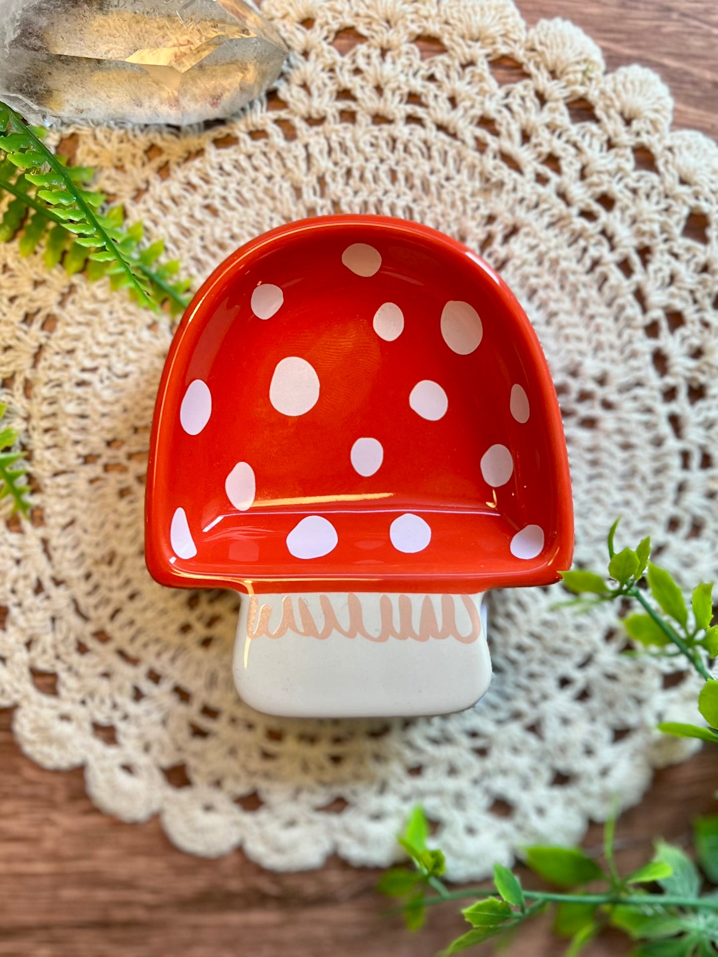 Toadstool Shaped Pinch Bowls
