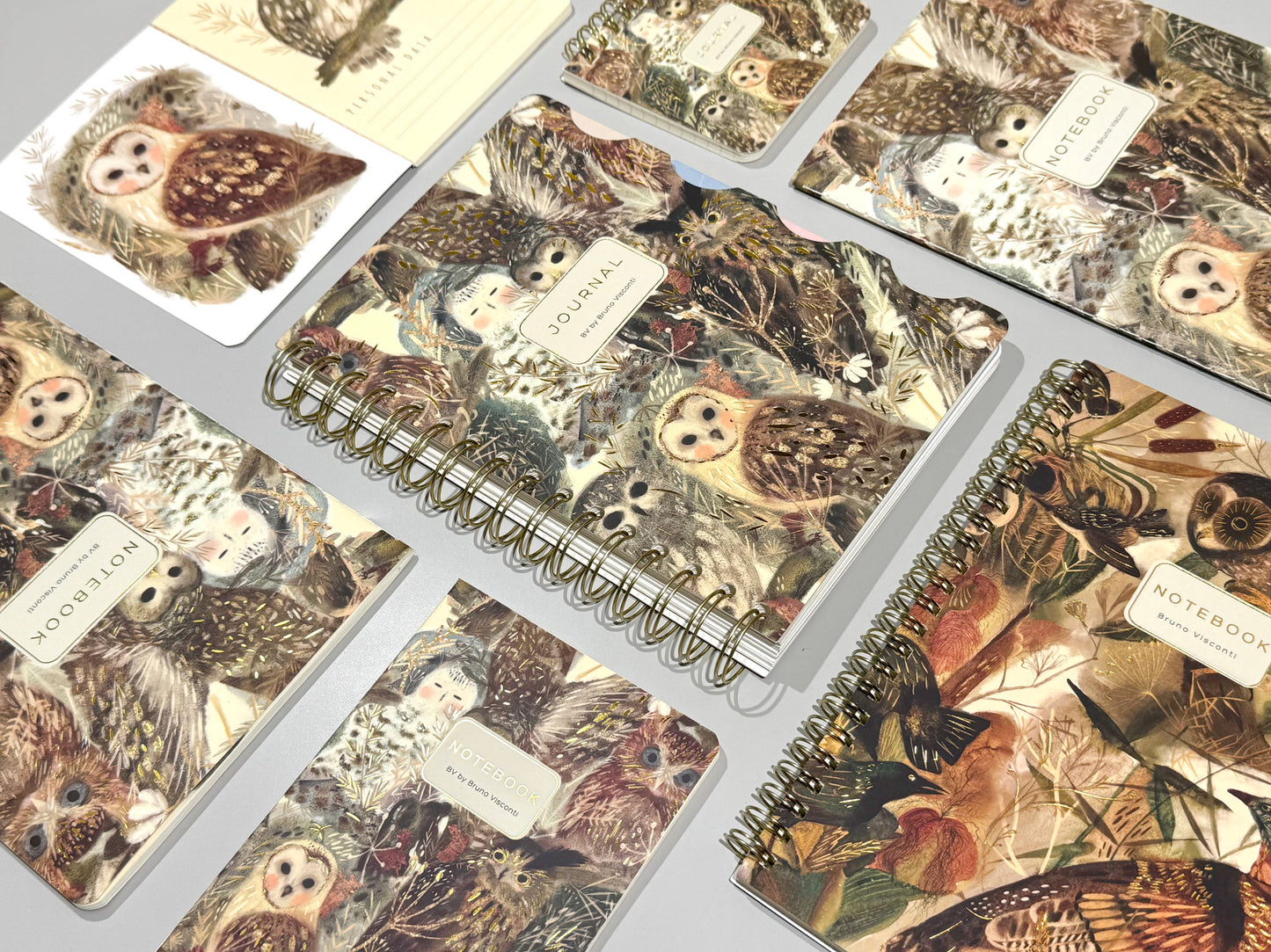 Small Owl Notebook - 32pgs