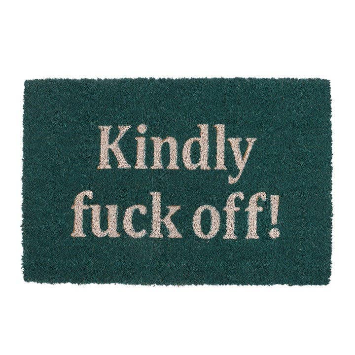 Green Sweary Doormat