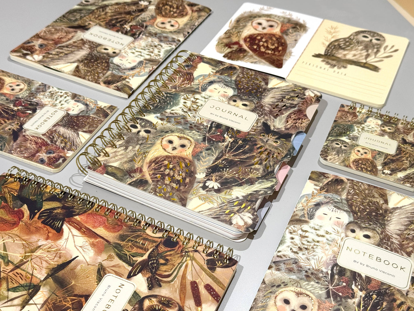 Small Owl Notebook - 32pgs