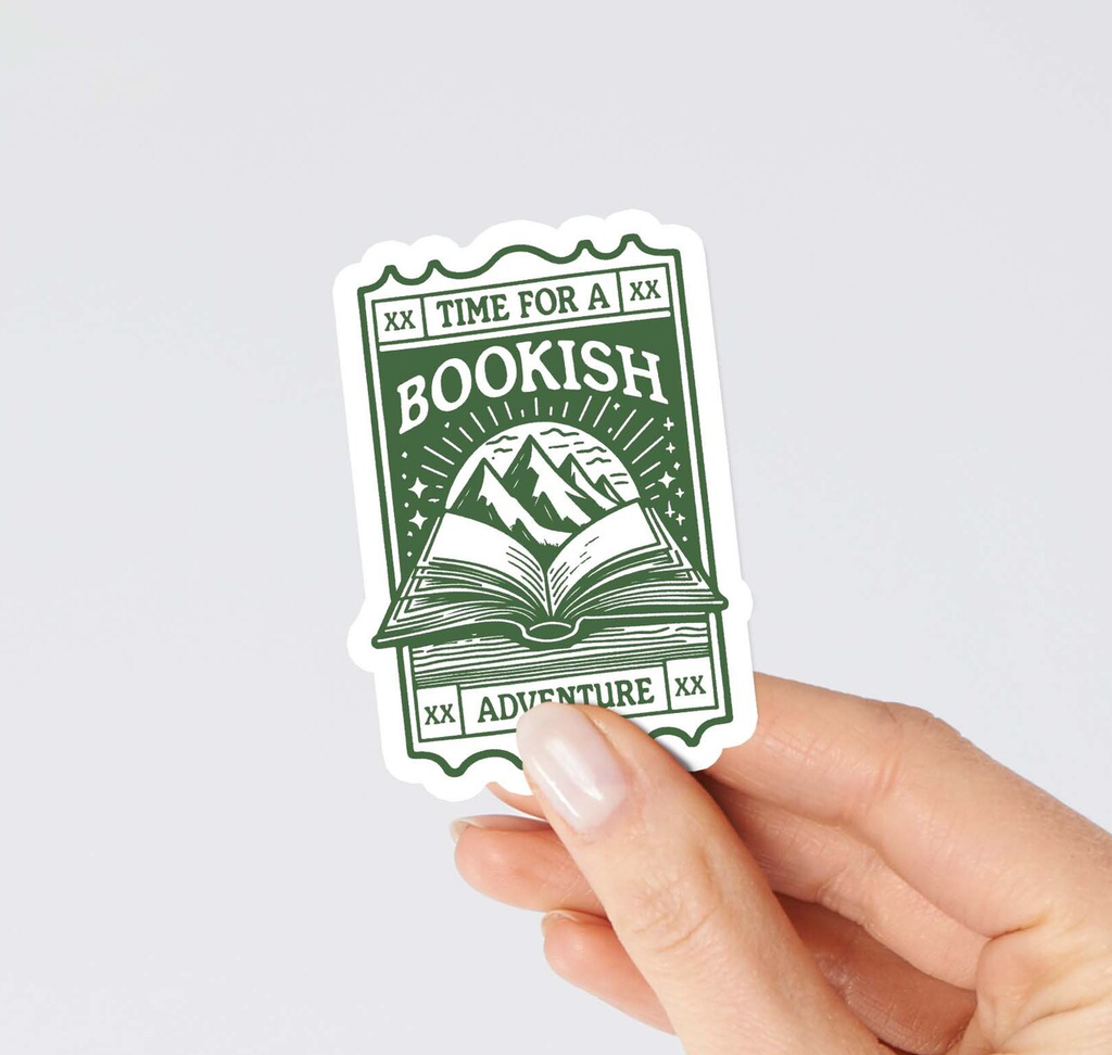Bookish Adventure Sticker