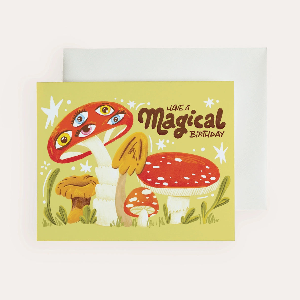 Magical Birthday - Illustrated Birthday Card