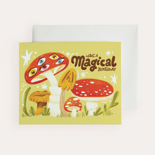 Magical Birthday - Illustrated Birthday Card