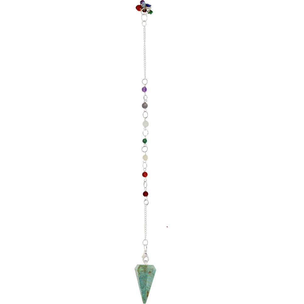 Pendulum - Turquoise Hexagon Chakra