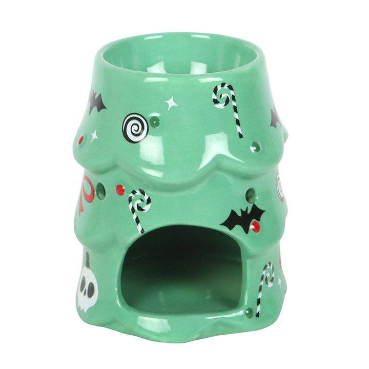 Gothic Christmas Tree Oil Burner and Wax Warmer