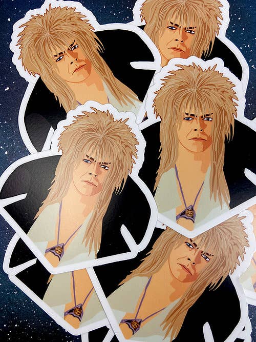 Vinyl Decal - Goblin King - Labyrinth- David Bowie