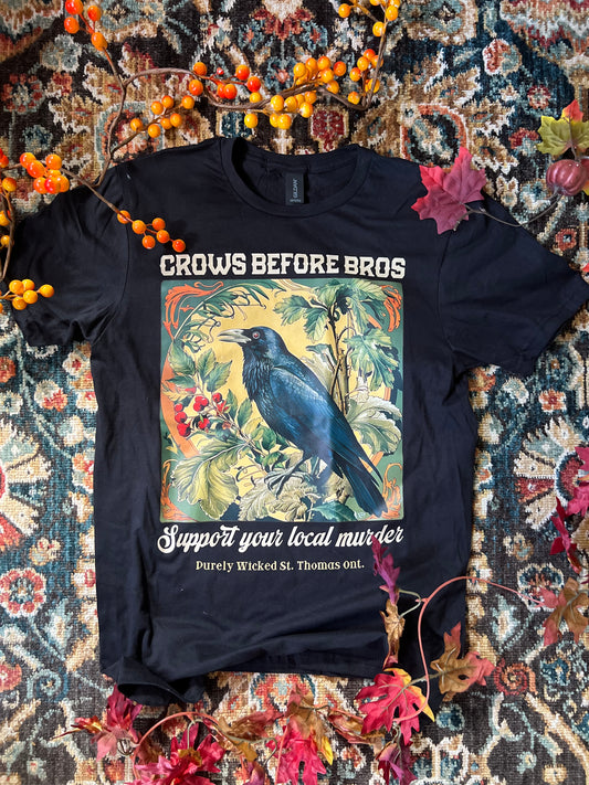 Crows Before Bros T-Shirt