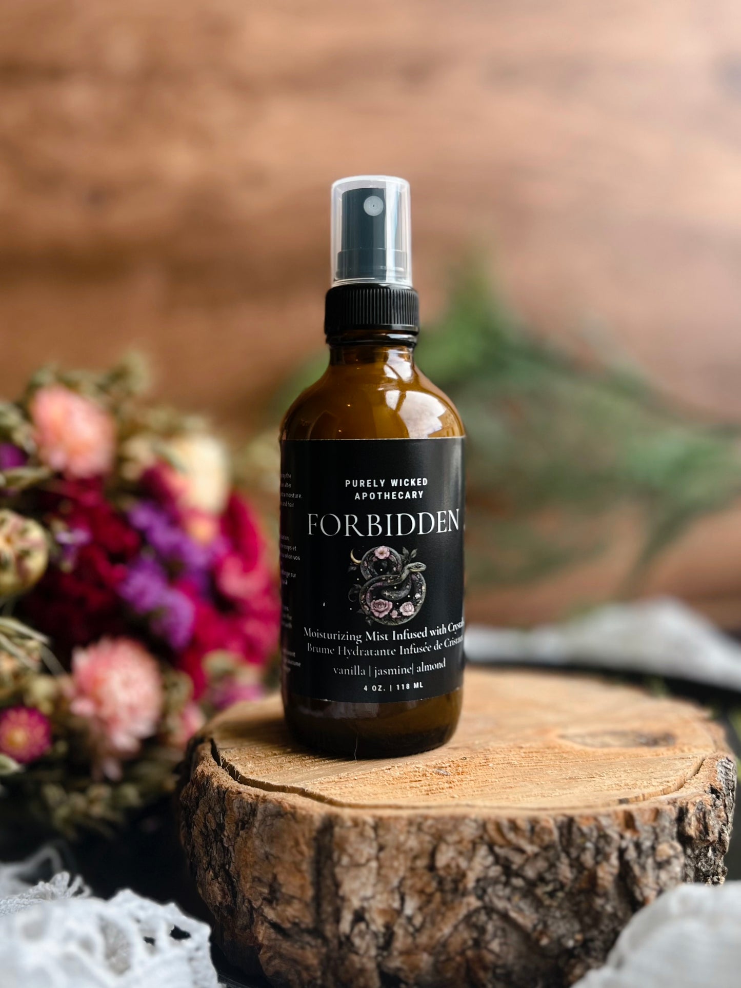 Forbidden - Crystal Infused Moisturizing Mist - Dark Romance Collection NEW!