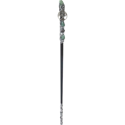 Crystal Wand - Aventurine Tree of Life 12.5"