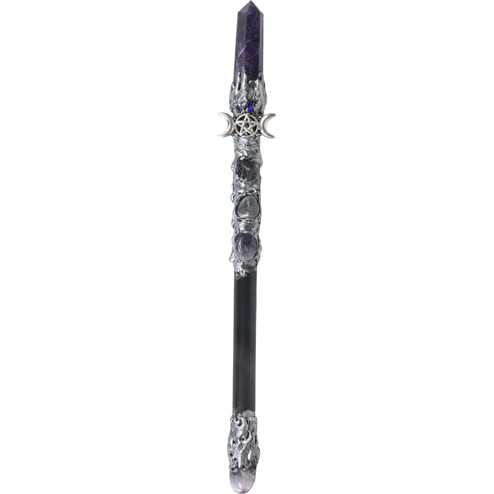 Crystal Wand - Amethyst 10"