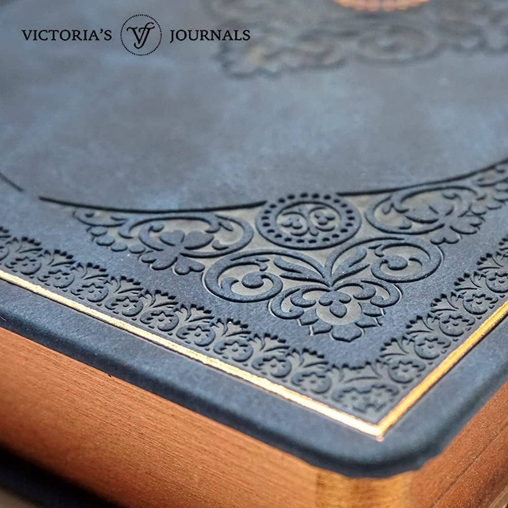 Vintage Style Journal (Dark Blue)