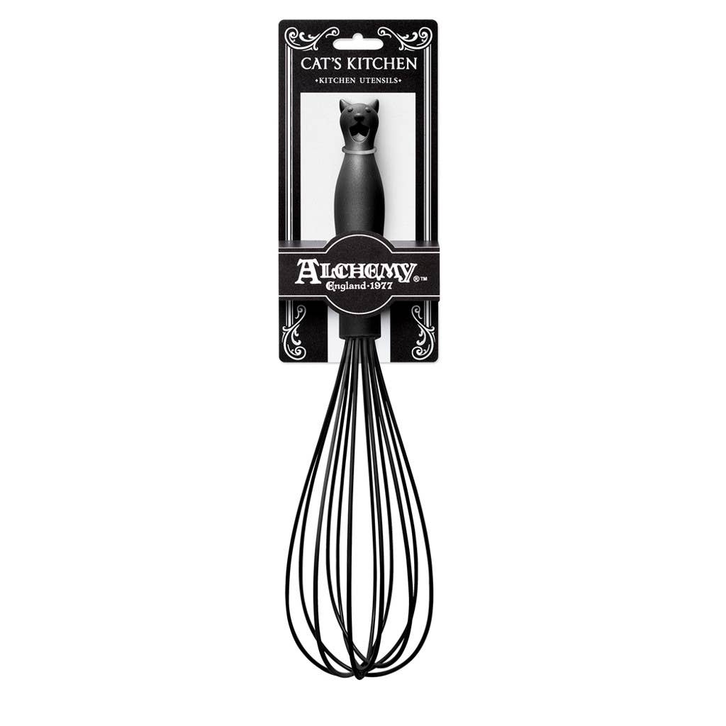 Alchemy Gothic Kitchen Utensil Black Cat's Whisk