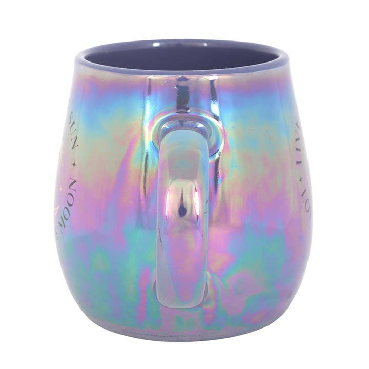 Live by the Sun, Love by the Moon Iridescent Mug