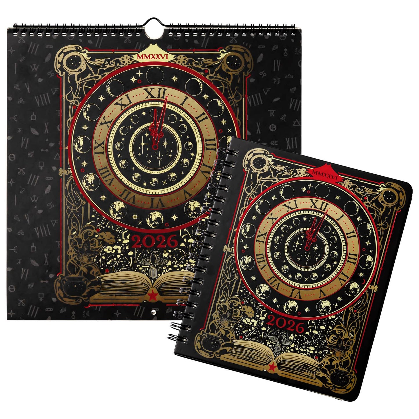 Waiting for the Night 2026 Spiral Wall Calendar