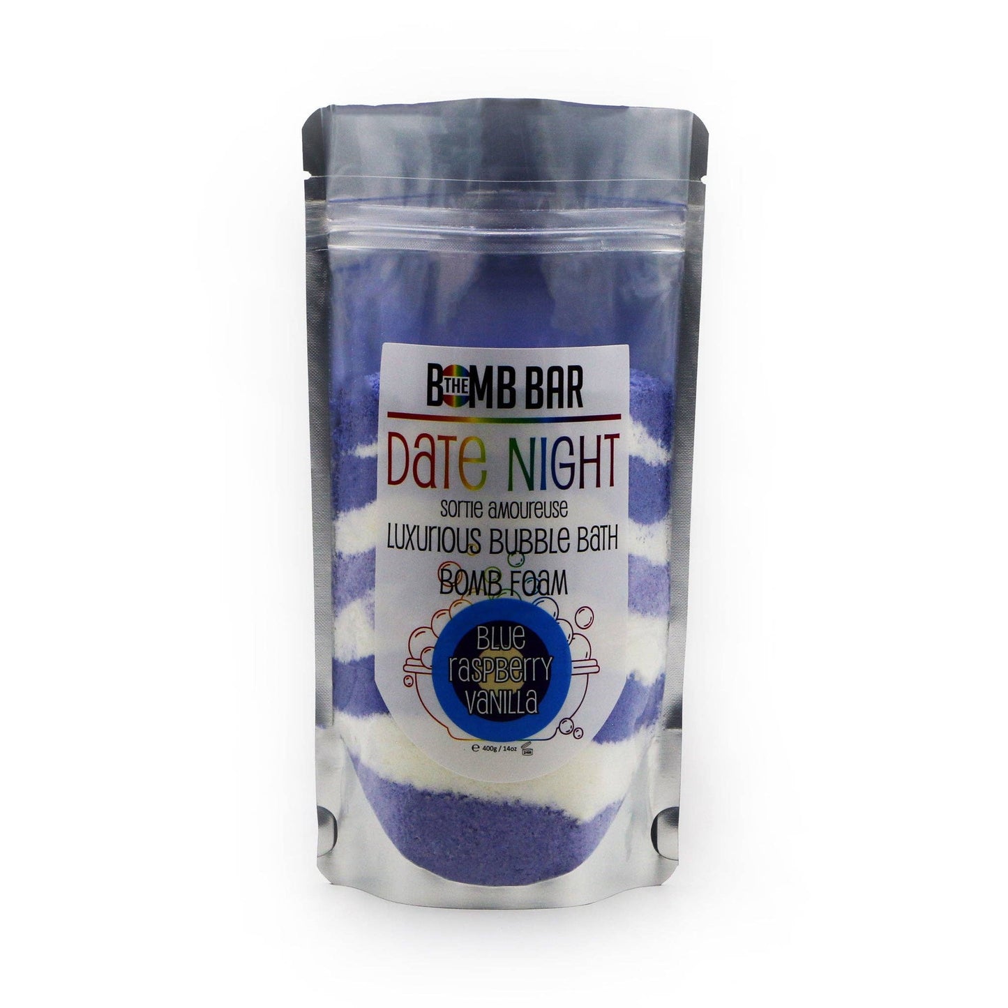 Blue Raspberry Vanilla Bath Soak - Date Night: 400g