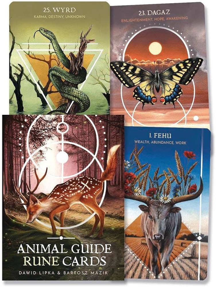 Animal Guide Rune Cards