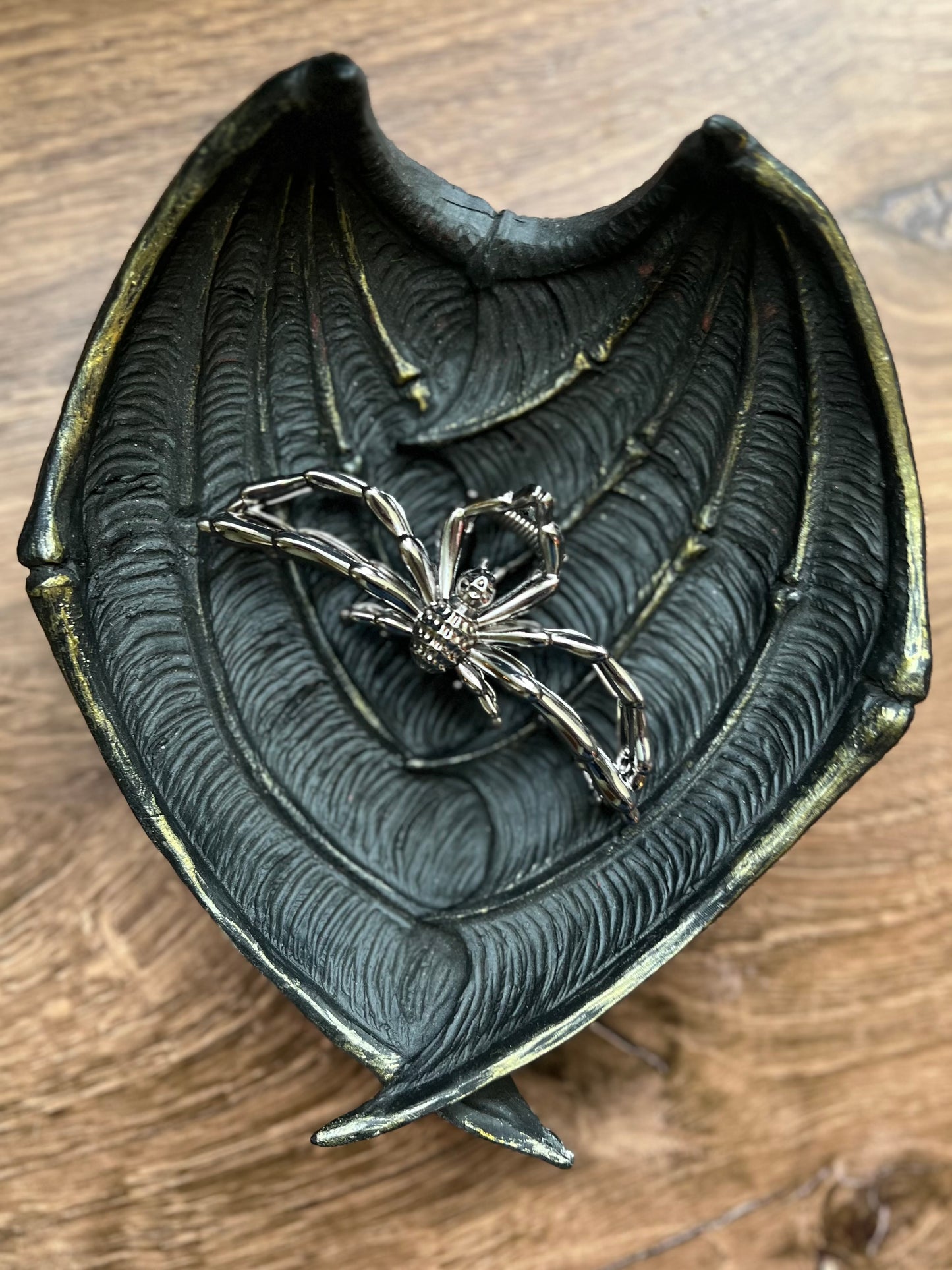 Large Metal Hair Clips - Skull - Spider - Black Moth - Butterfly