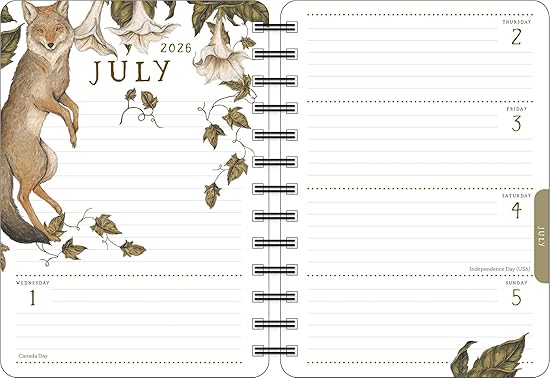 Woodland Wardens 2026 Weekly Planner