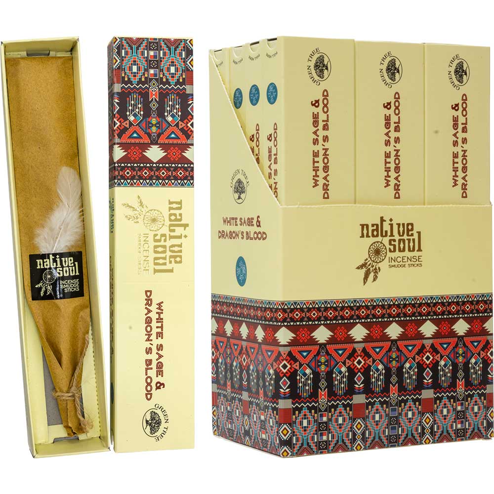 White Sage & Dragon's Blood Incense Sticks