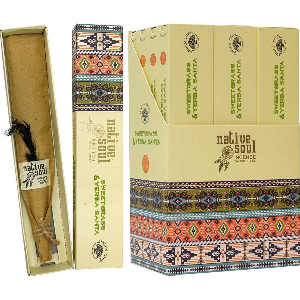 Sweetgrass & Yerba Santa Incense Sticks