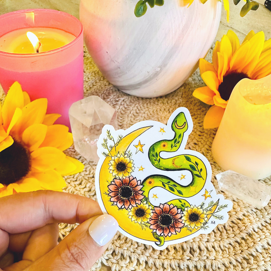 Witchy Snake Sticker