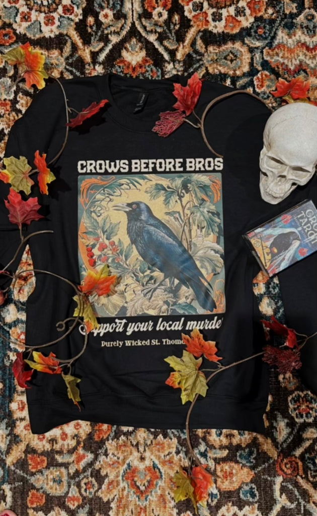 Crows Before Bros Crewneck