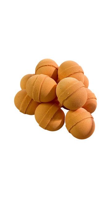 Mini Bath bombs - Orange Creamcicle