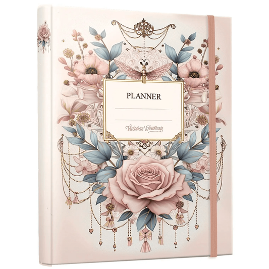 Undated Planner (Rosette Bloom)