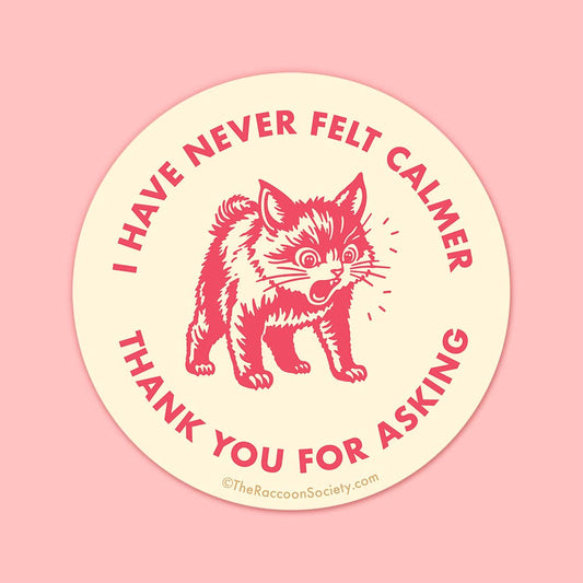 Thank You for Asking Sticker