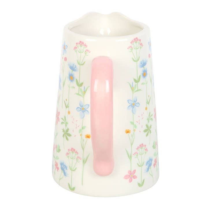 Floral Print Flower Jug