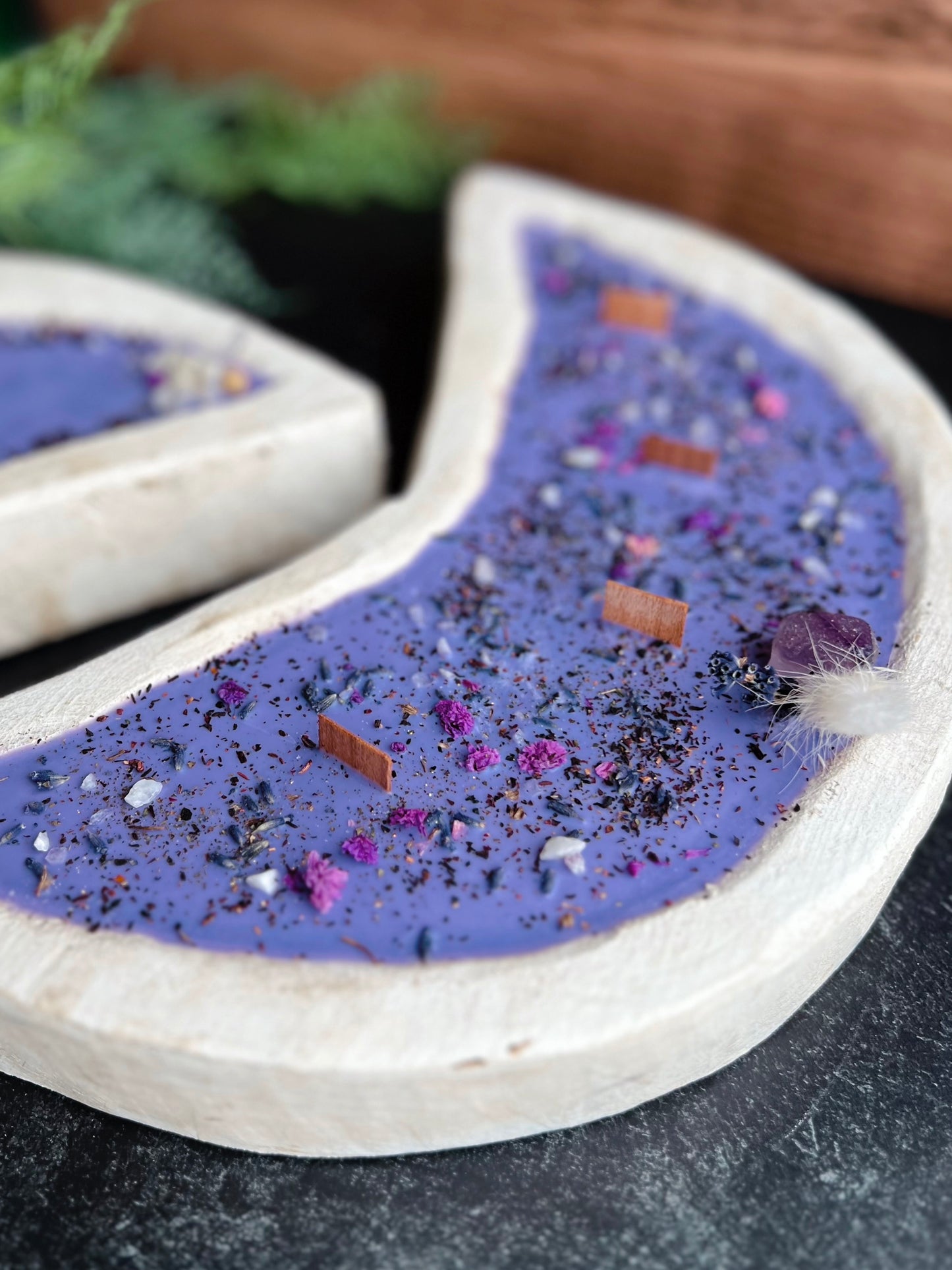 Moon Shaped Dough Bowl - Purple