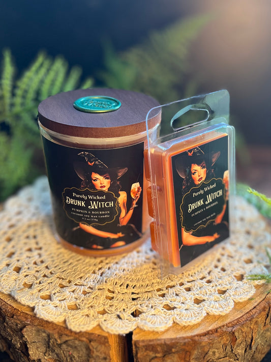 Drunk Witch Luxury Soy Candle - Fall Collection