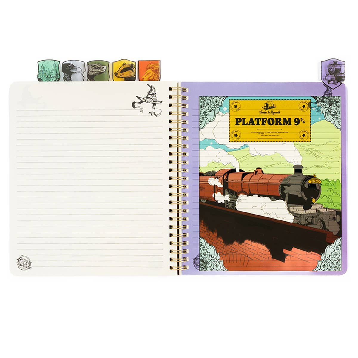 Harry Potter Sorting Hat Tabbed Journal