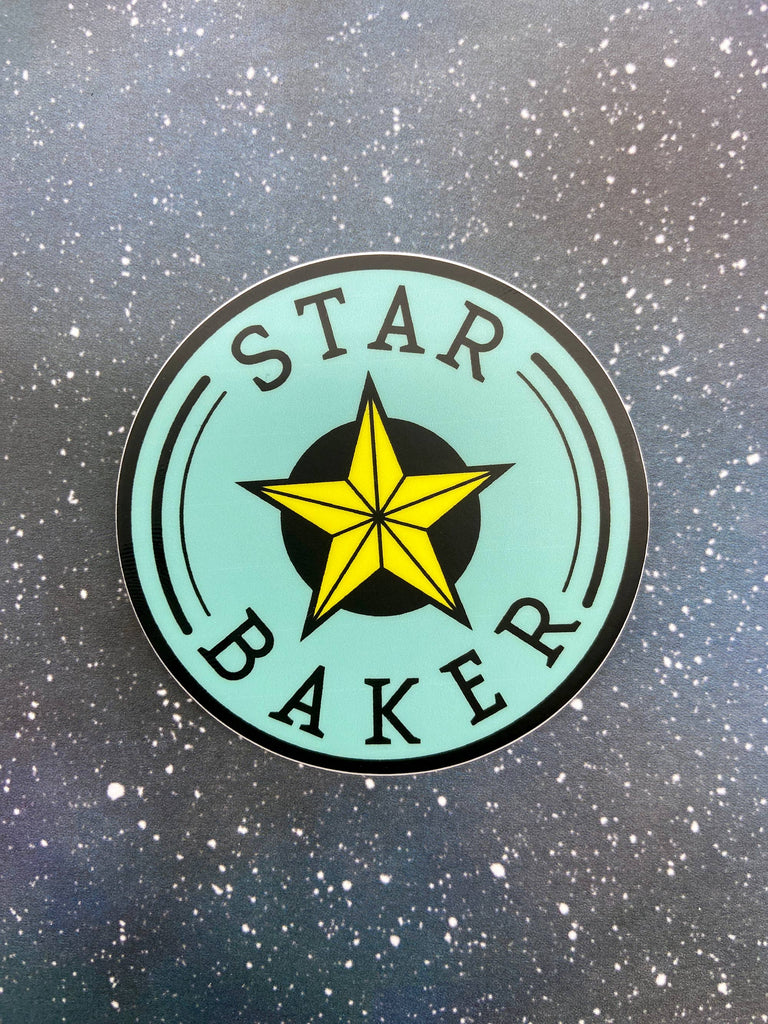 Vinyl Decal - Star Baker -Great British Baking Show