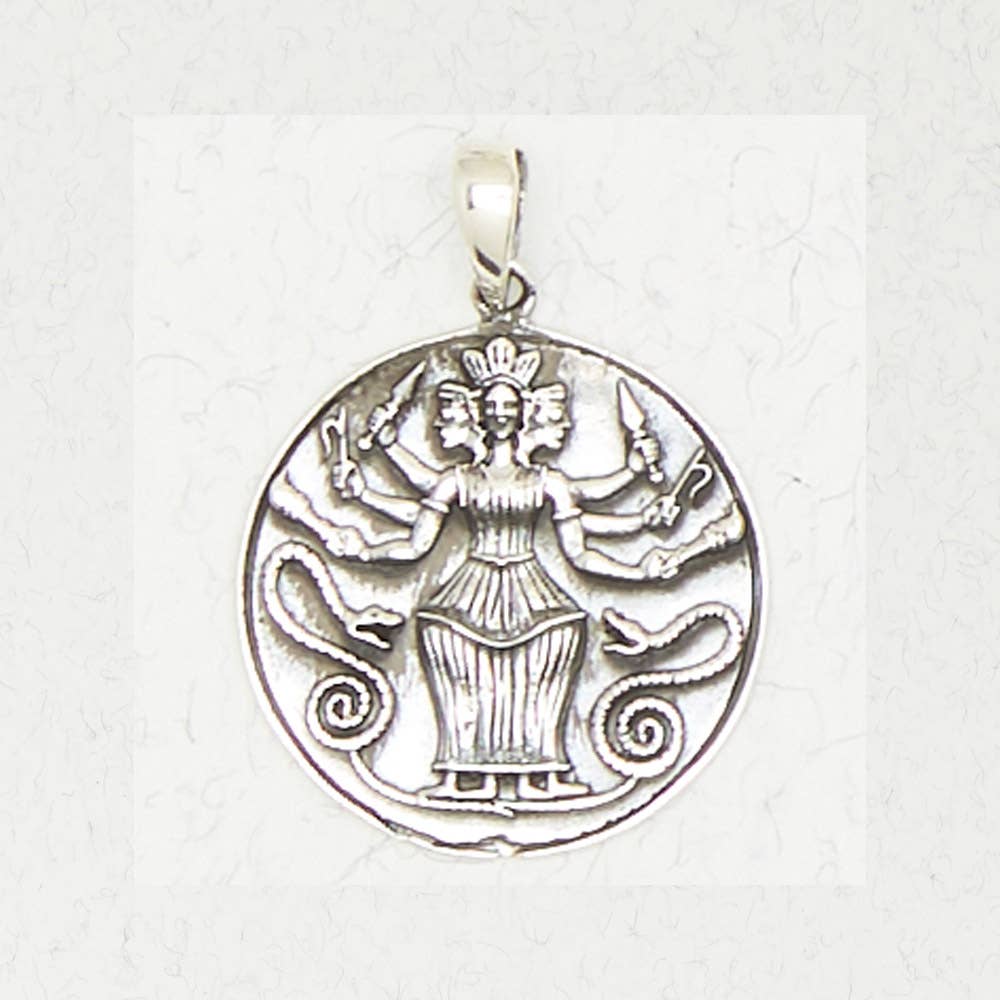 Hecate – Goddess of Magic - Sterling Silver Necklace