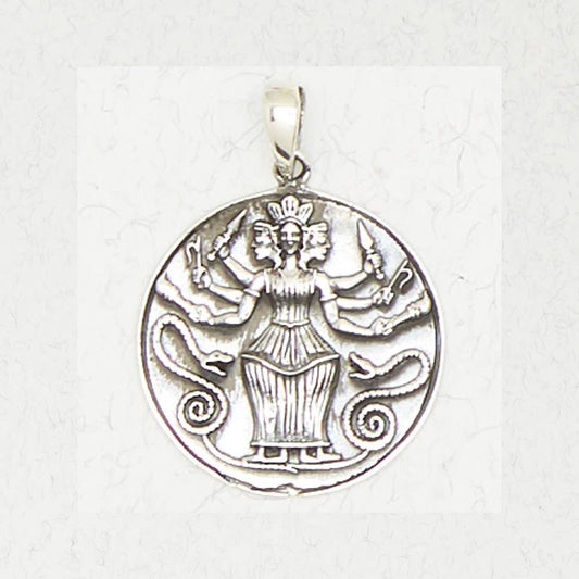 Hecate – Goddess of Magic - Sterling Silver Necklace