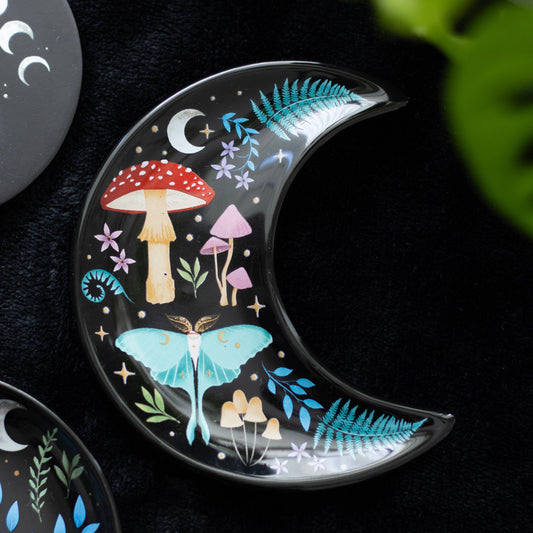 Crescent Moon Dark Forest Trinket Dish