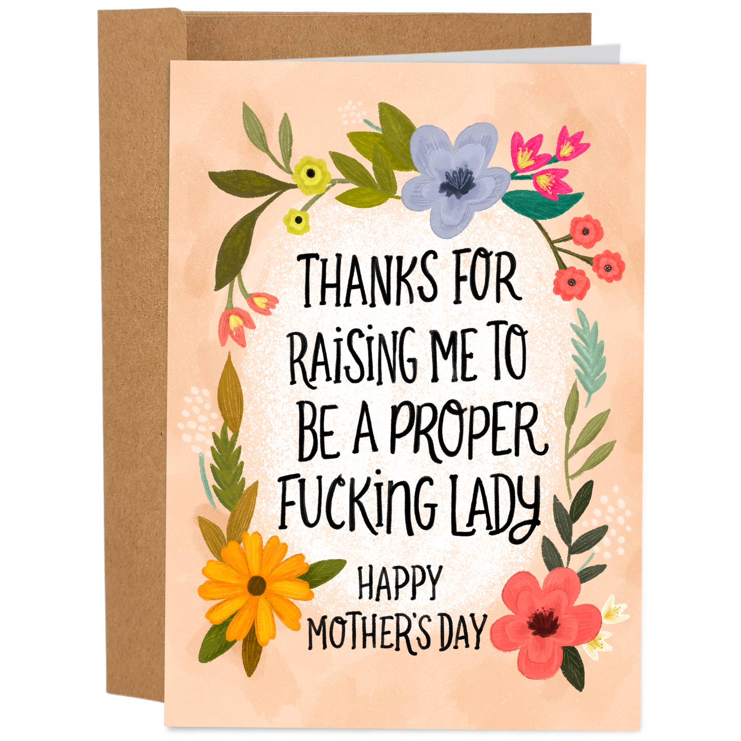 Proper Fucking Lady | Funny Mother's Day Card