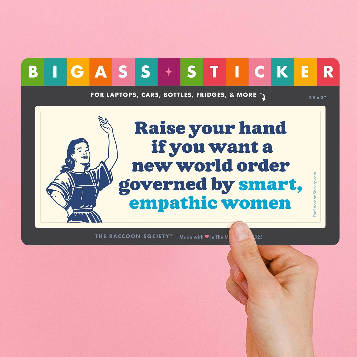 New World Order Big Sticker