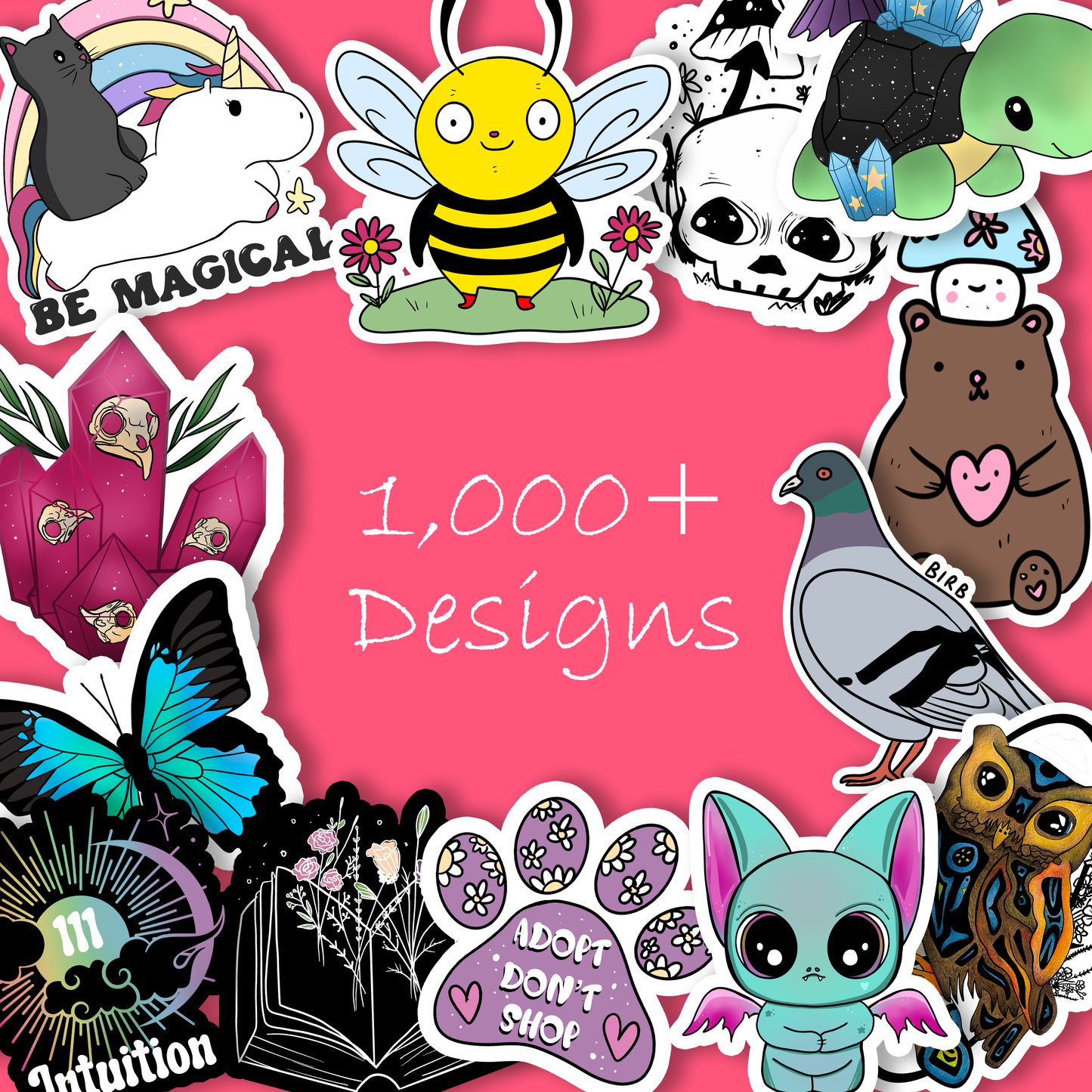 It Has Pockets Ghost | Funny | Waterproof Sticker | 3": No