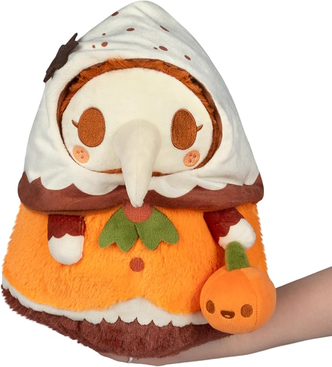 Mini Pumpkin Spice Plague Nurse Plush Toy Squishable